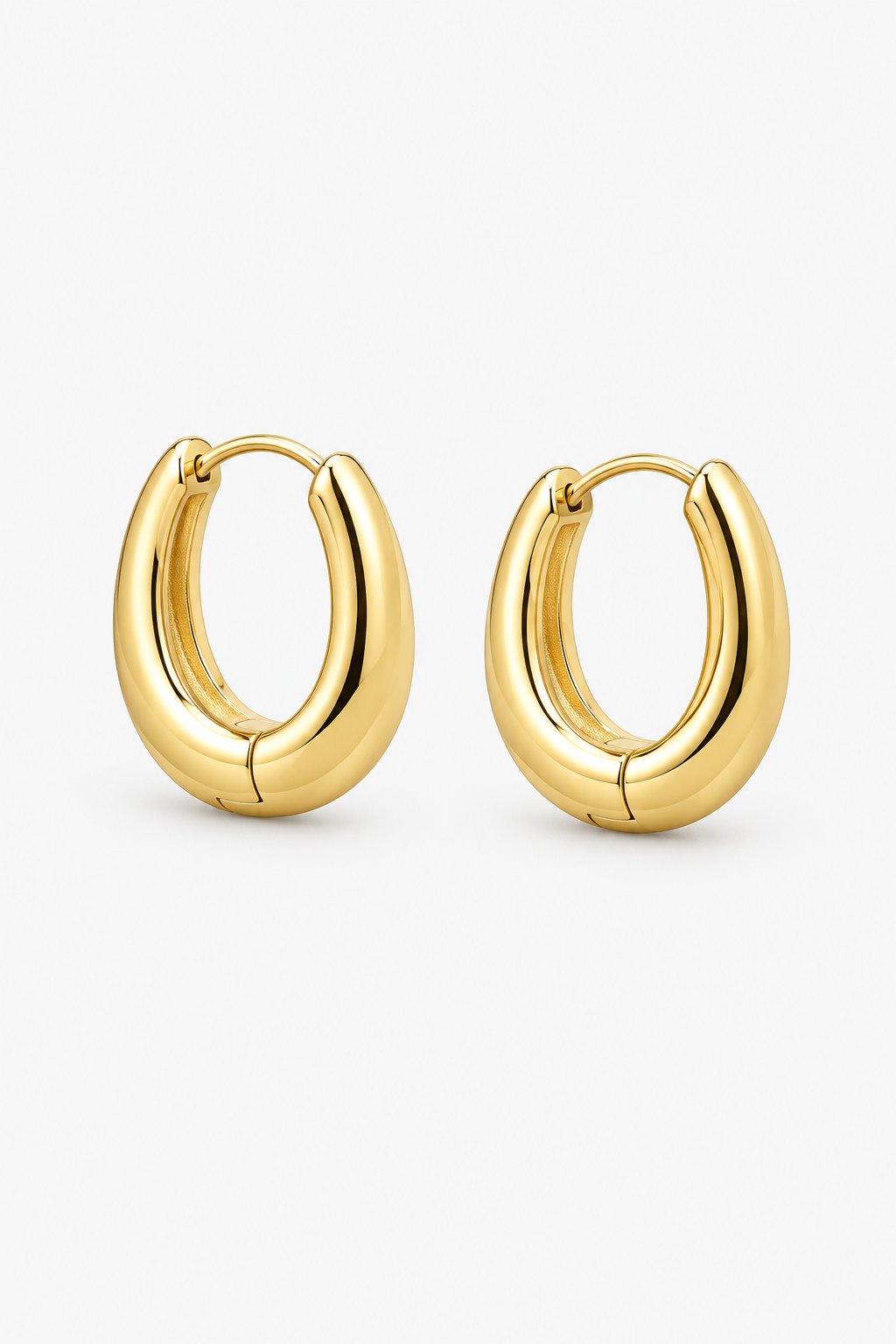 Aretes Goutte Ovale
