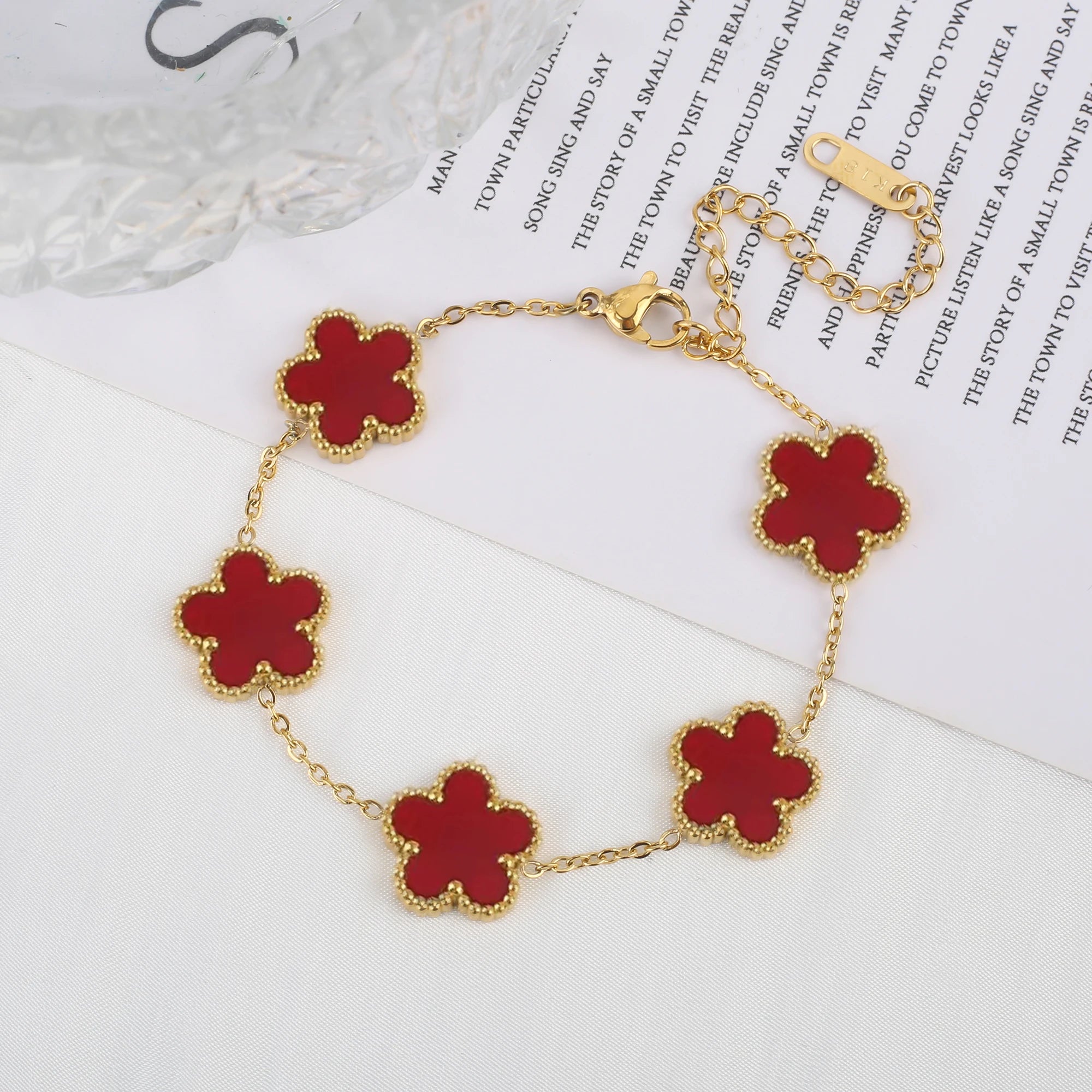 Pulsera Trèfle Noir