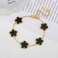 Pulsera Trèfle Noir
