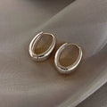 Aretes Goutte Ovale