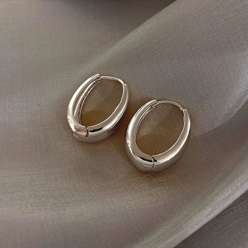 Aretes Goutte Ovale