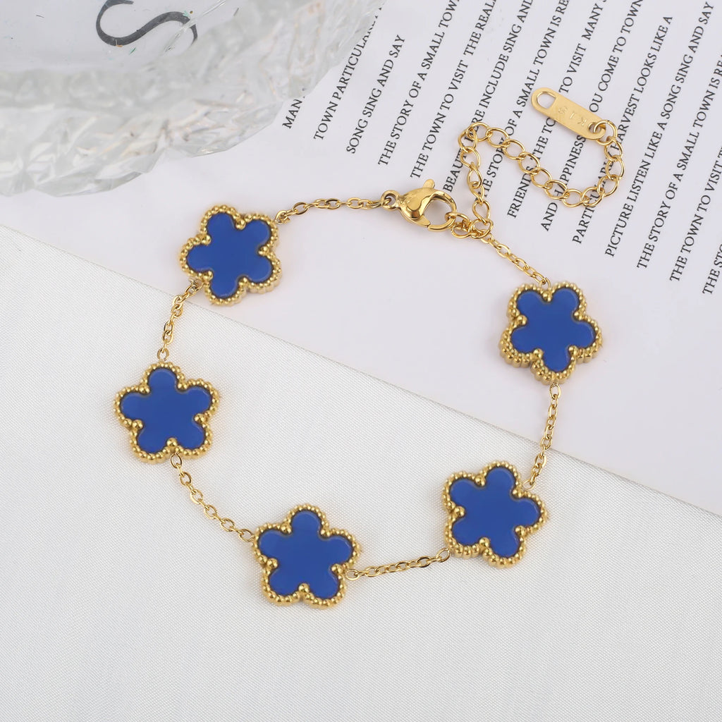 Pulsera Trèfle Noir