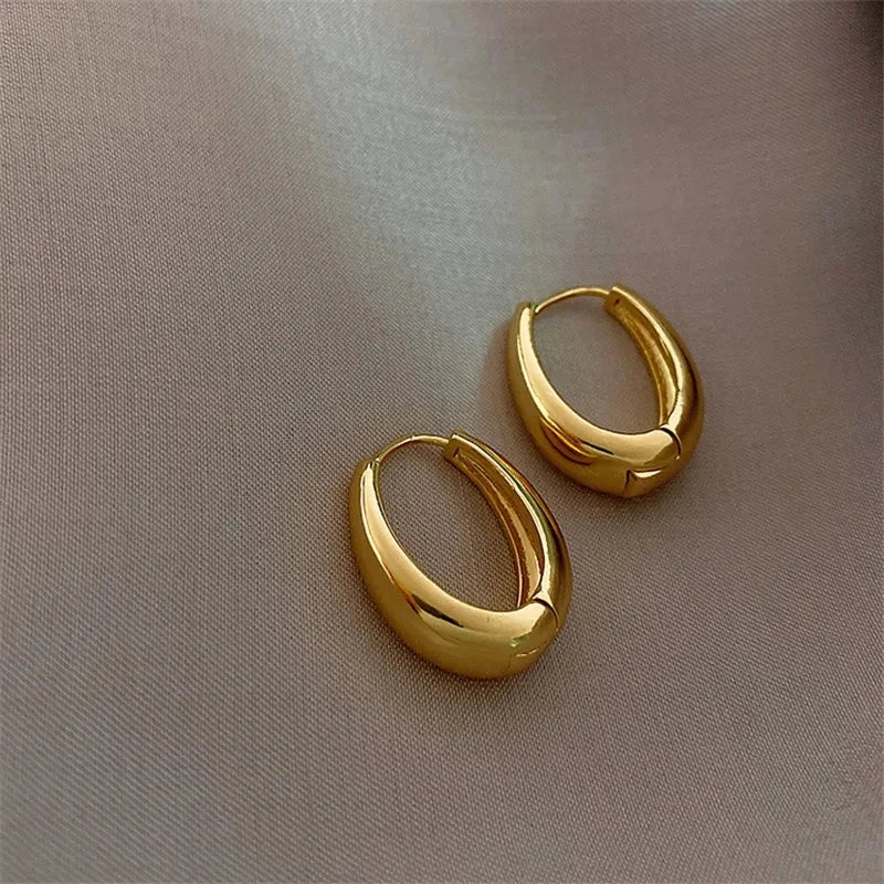 Aretes Goutte Ovale