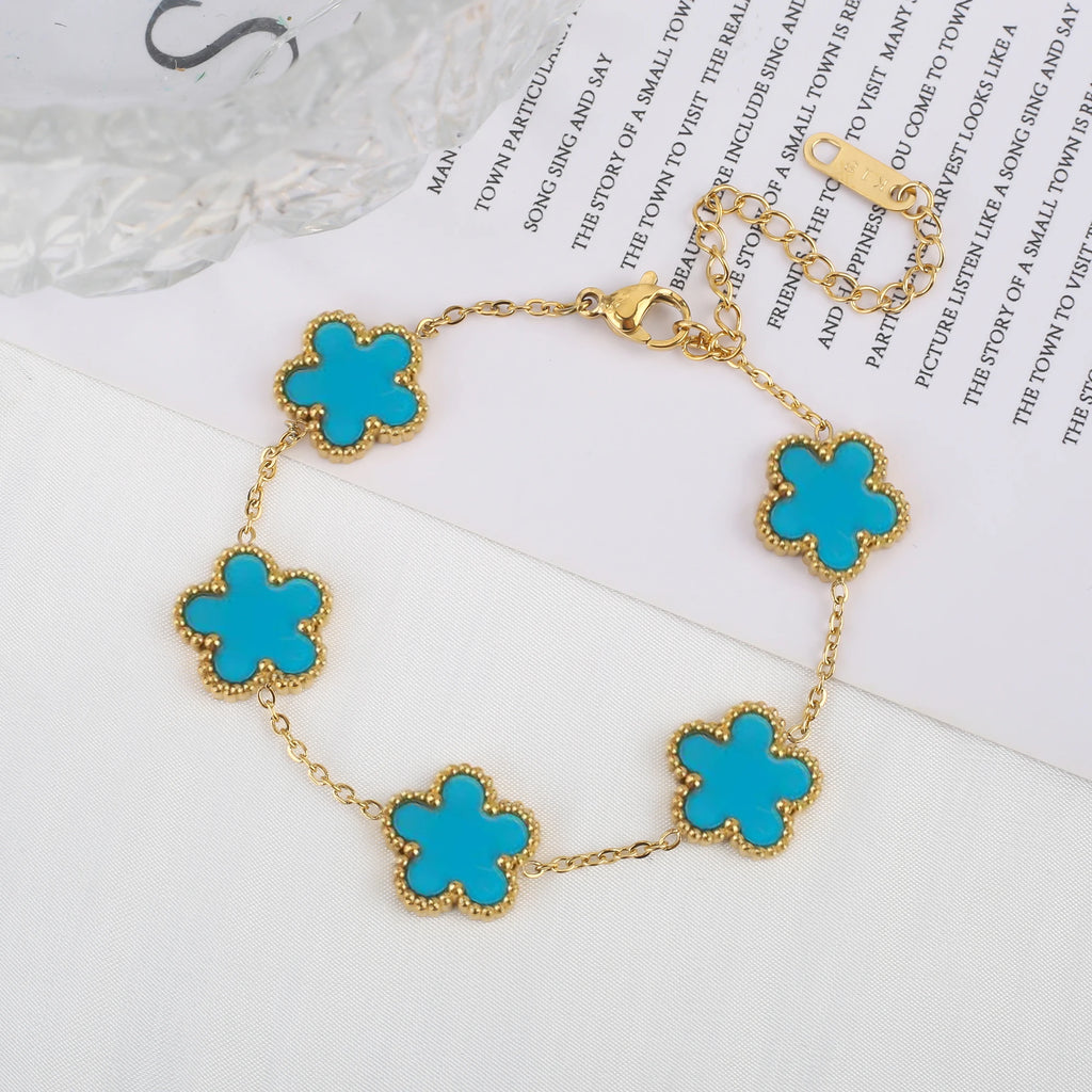 Pulsera Trèfle Noir