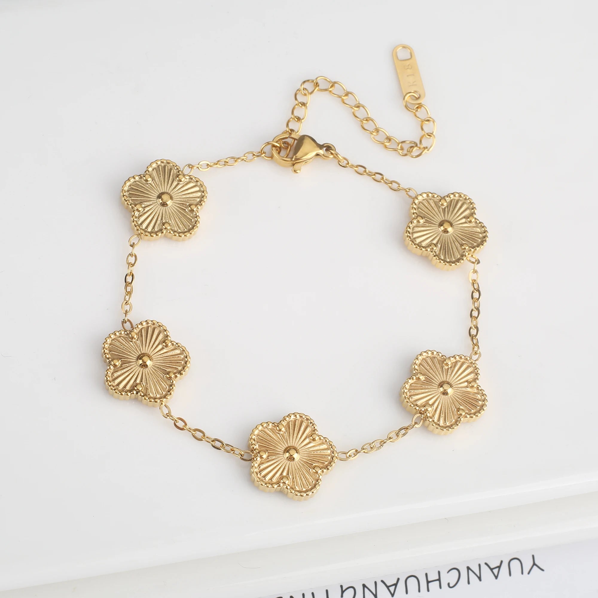 Pulsera Trèfle Noir