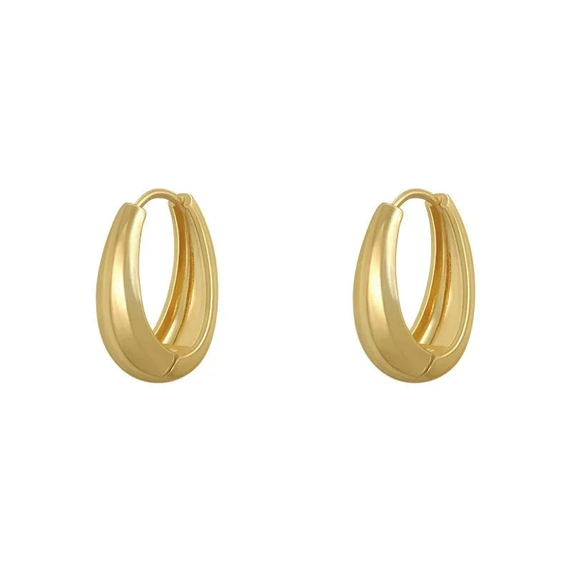 Aretes Goutte Ovale