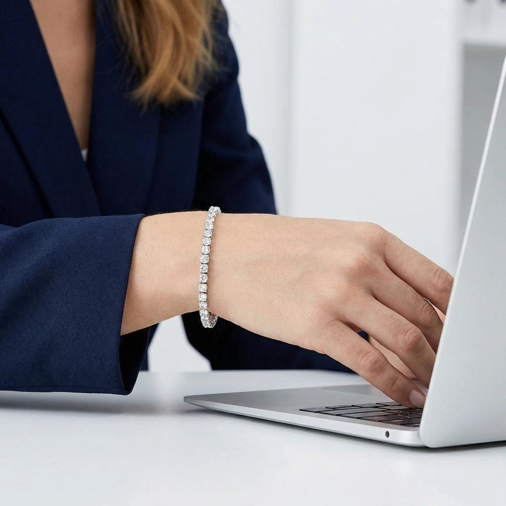 Pulsera Rivière Blanche