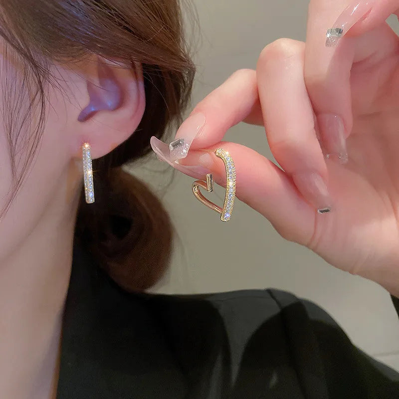 Aretes Cœur Ouvert