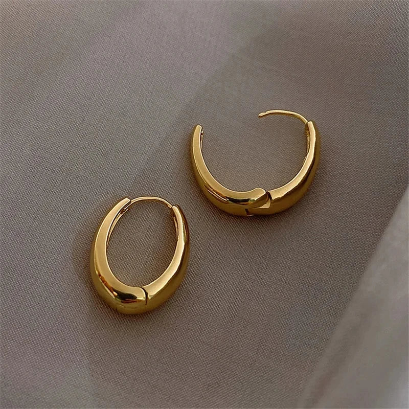 Aretes Goutte Ovale