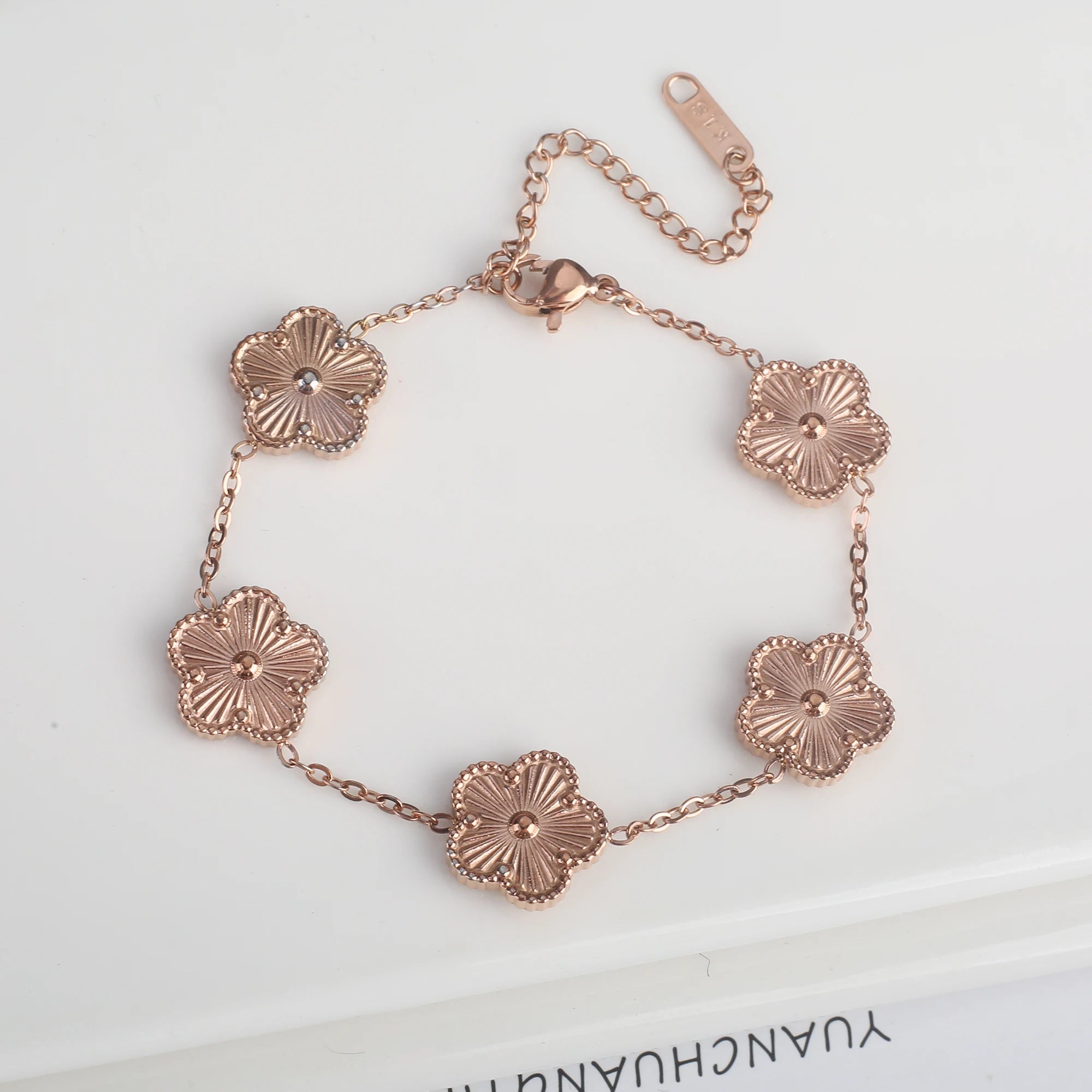 Pulsera Trèfle Noir