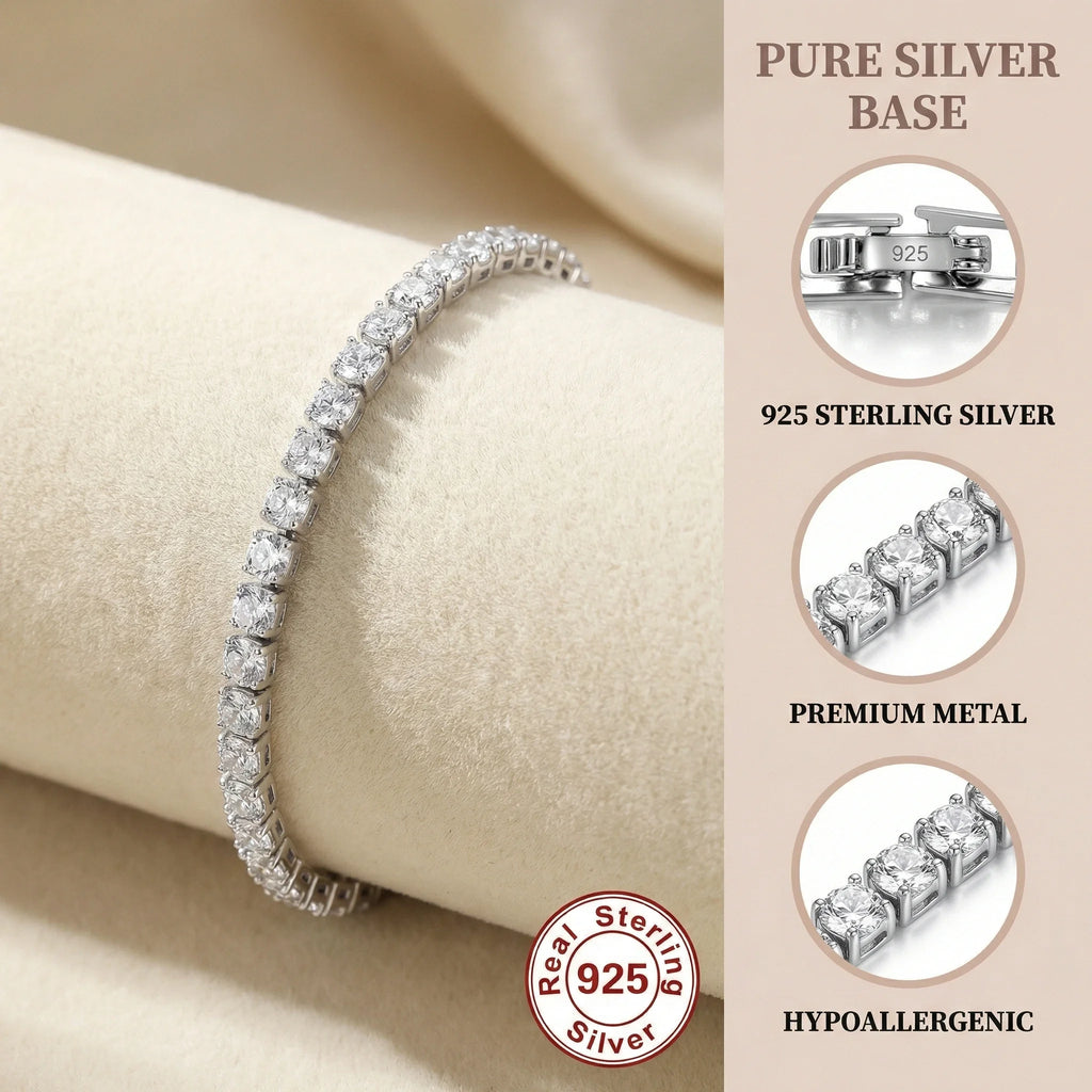 Pulsera Rivière Blanche