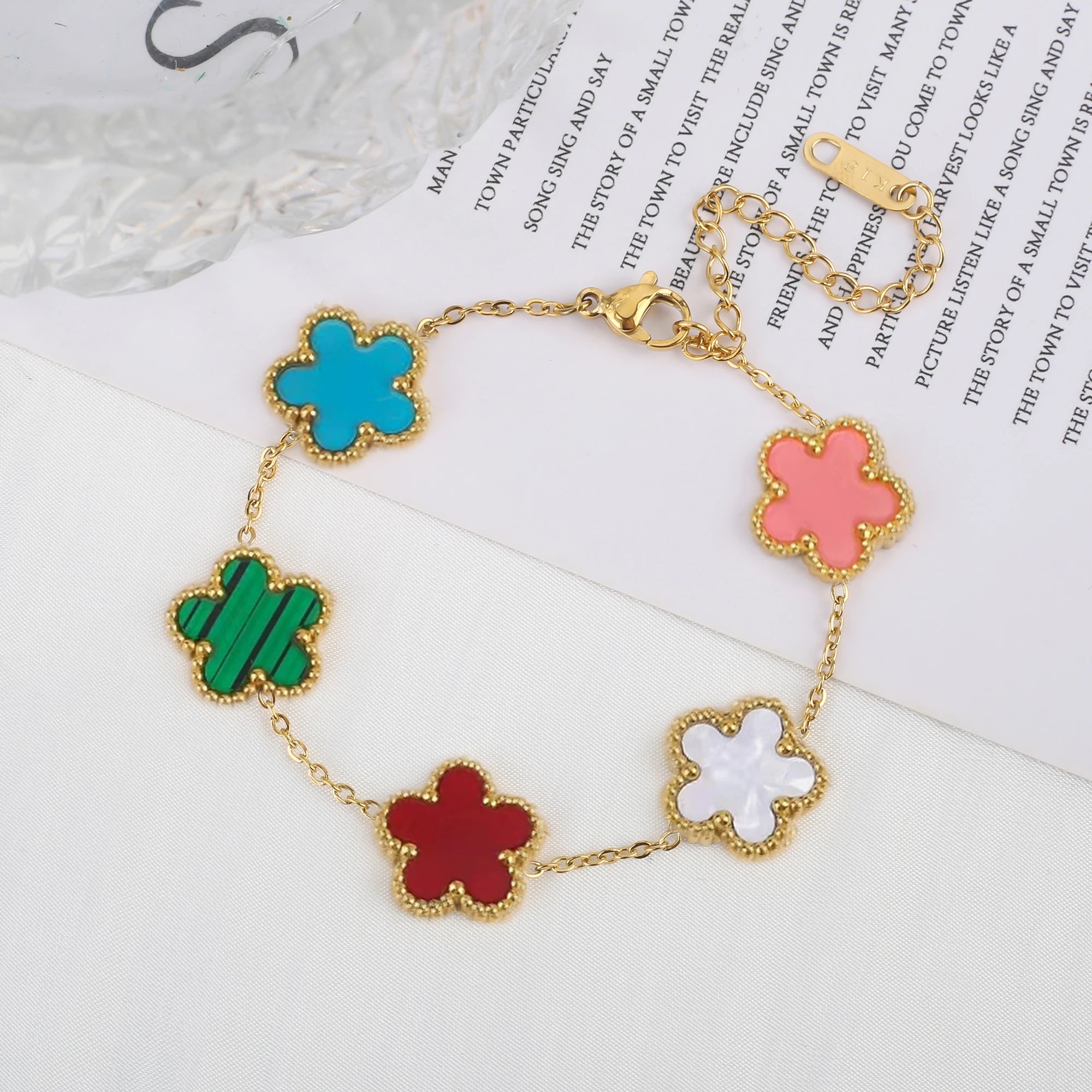 Pulsera Trèfle Noir