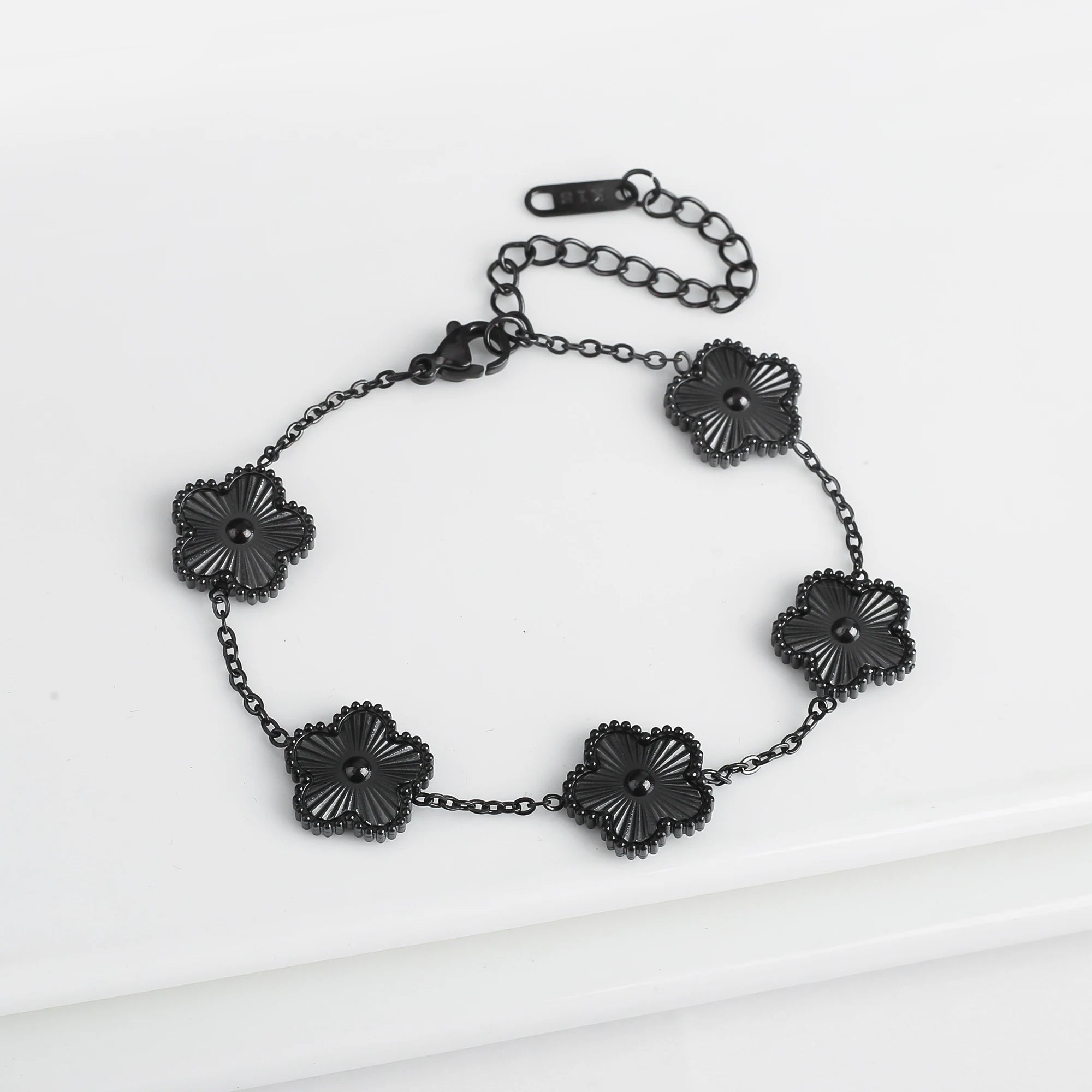 Pulsera Trèfle Noir